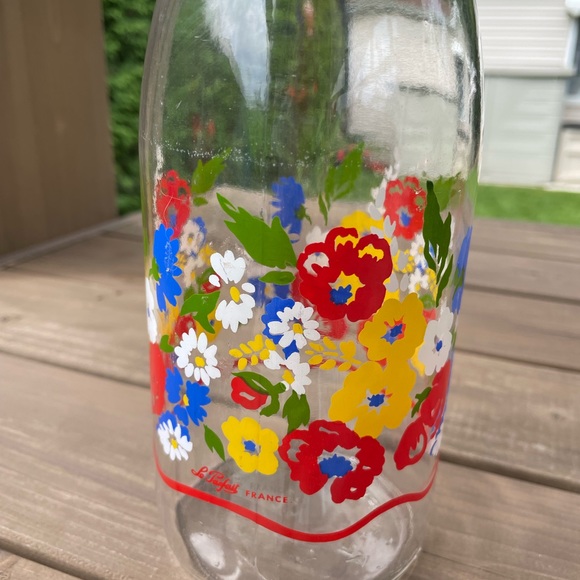 Vintage Milk jug ´Le Parfait’ from France with multi flowers - Picture 3 of 13